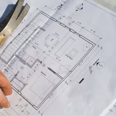 Site plan review showing how drainage design decisions are made during planning